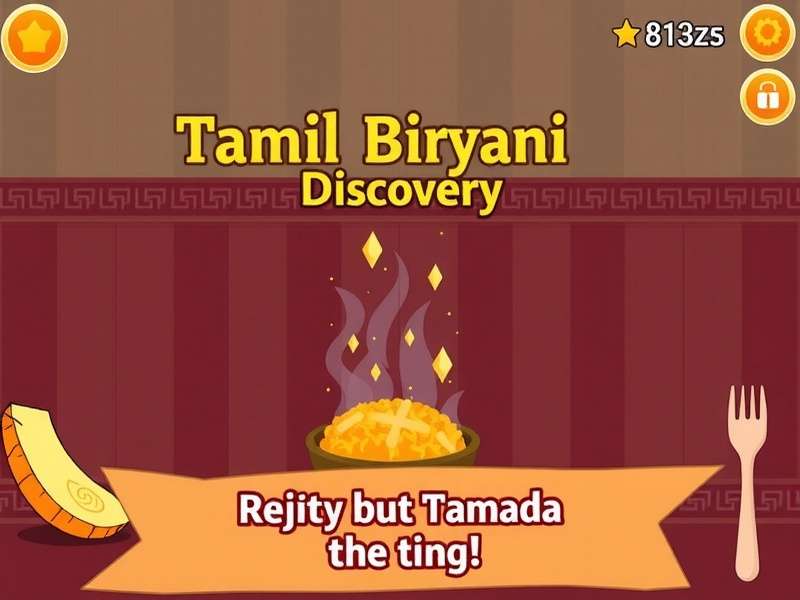 Tamil Biryani Discovery Game Screenshot